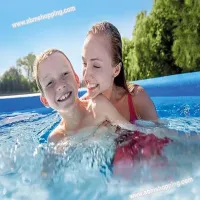 Piscine gonflable Easy Set 10′ x 24″ avec pompe de filtration -Intex