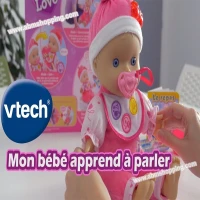Lot Little Love _ Poupon Mon Bébé Apprend à Parler- Vtech