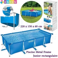 Piscine Metal Frame Junior rectangulaire 220x150x60cm  INTEX (F) 