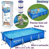 ألعاب-piscine-hors-sol-steel-pro-400-x211-x-81-cm-filtre-a-cartouche-bestway-برج-الكيفان-الجزائر