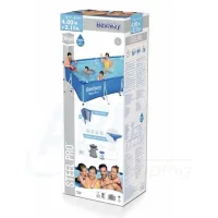 Piscine hors sol Steel Pro 400 x211 x 81 cm filtre à cartouche Bestway