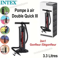 Pompe à air manuelle Double Quick III _ Intex