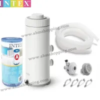 Pompe de filtration à cartouche [A] pour piscine 4.6m3/h-C530 | Intex