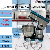 Robot Pétrin Avec Afficheur 3en1 2000W, 10L | Multismart