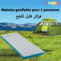 Matelas gonflable pour 1 personne 189x72x20cm | INTEX