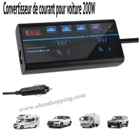 Convertisseur de courant pour voiture 200W