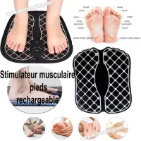 Stimulateur musculaire pieds rechargeable
