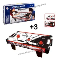 Jeu Hockey de table en bois de haute qualité 69 x 36 x 16 cm