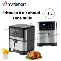 Friteuse à air chaud , sans huile | multismart Air Frayer القلاية الهوائية 