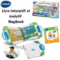 Livre interactif et évolutif  Magibook  vtech