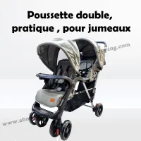Poussette double pour Jumeaux Dopila