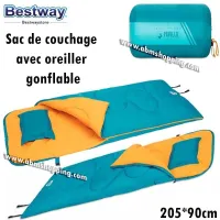 Sac De Couchage Avec Oreiller Gonflable- Bestway 