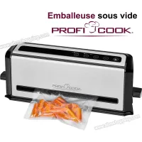 Appareil de mise sous vide et soude sac vertical – ProfiCook