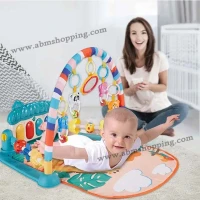 Tapis d'éveil piano avec jouets pour bébé _Huanger