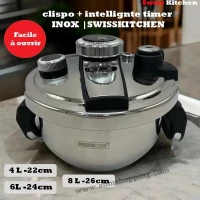 Cocotte minute en inox | SWISSKITCHEN