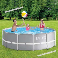 jouets-piscine-ronde-36699-cm-a-cadre-metallique-avec-pompe-de-filtration-et-echelle-securite-intex-bordj-el-kiffan-alger-algerie