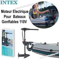 Moteur Électrique pour Bateaux Gonflable 110V  Intex (F) 