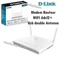 Modem Routeur WIFI Adsl2  usb Double Antenne  DLink