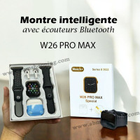 autre-montre-intelligente-avec-ecouteurs-bluetooth-w26-pro-max-bordj-el-kiffan-alger-algerie