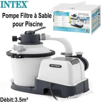 Pompe Filtre À Sable Pour Piscine Hors Sol -Intex