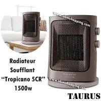 Radiateur Soufflant Tropicano 5Cr  1500w Taurus