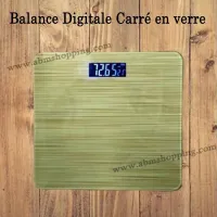 Balance Digitale En Verre