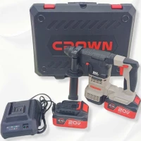 Marteau perforateur Rotatif sans fil 20V | CROWN