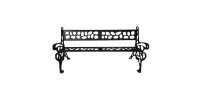 BANC EN FONTE 1M60