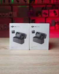 DJI Mic mini microphone sans Fil (2TX +1RX + Boîtier recharge) suppression du bruit à deux niveaux