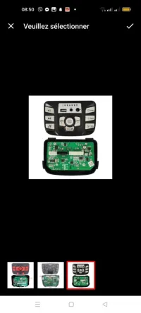 Carte mère et télécommande plusieurs modèle 