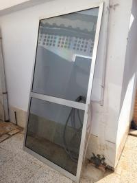 آخر-porte-fenetre-baie-vitree-en-aluminium-القبة-الجزائر