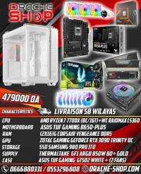 Config RYZEN7 7700X RTX 3090 TRINITY 24GB WC RAIDMAX LS360 ARGB