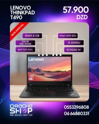 Laptop Lenovo ThinkPad T490 14" i5 8365U RAM 8GB SSD NVME 256GB