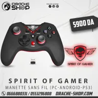 Manette sans fil Spirit of Gamer Pc Android Ps3