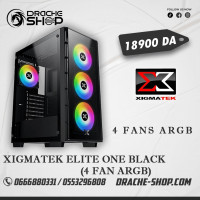 alimentation-boitier-gaming-xigmatek-elite-one-black-4-fans-argb-oran-algerie