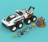 LEGO City Command Rover et grue Chargeur