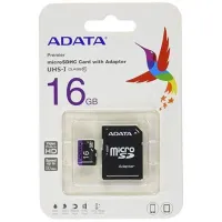 CARTE MEMOIRE MICRO SD ADATA 16 GO UHS-I CLASSE 10+