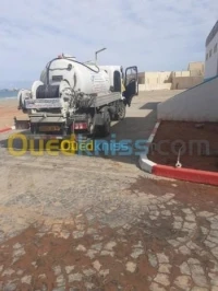 Camion débouchage canalisation vidange nettoyage
