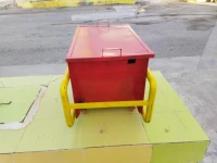Bac à Sable Anti Incendie utilisé dans les stations-service