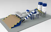 CENTRALE A BETON 90m3/h compact  ZOMRA