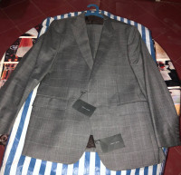 costumes-et-blazers-costume-gris-a-carreaux-zara-homme-taille-52-bab-ezzouar-alger-algerie