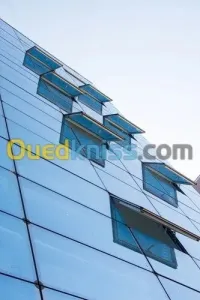 Façace, Mur Rideau VEC, Façade Ventilé, Alucoband