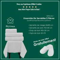 Ensemble Serviette 5 Pièces