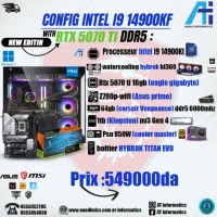 CONFIG PC GAMING INTEL CORE I9 14900KF AVEC Gigabyte GeForce RTX 5070 Ti EAGLE OC SFF 16G