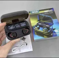 Ecouteurs M10 bluetooth + power banc 