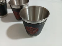 Verre en acier inoxydable