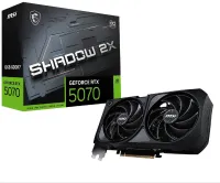 GPU MSI CARTE GRAPHIQUE MSI 5070 VENTUS 2X 12GB OC BLACK