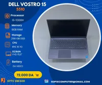 LAPTOP DELL VOSTRO 15 5510 I5-11300H 8G 256G SSD 15,6".