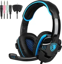 Sades SA-708 GT Gaming Casques d'écoute du casque avec micro