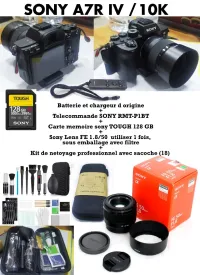 Appareil photo professionnelle sony